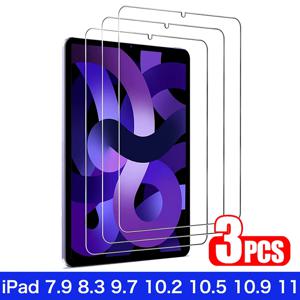 화면 보호기 강화 유리 필름 Apple iPad 10 9 8 7 Air 5 4 3 Mini 6 5 4 Pro 12.9 11 10.9 10.5 10.2 9.7 강화 필름