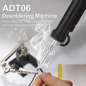 BBT-680 전기 진공 솔더 빨판 휴대용 납땜 디 솔더링 흡입 펌프 철 총 전기 주석 납땜 수리 도구