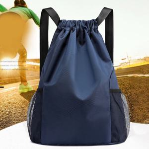 배낭 여성 남성 대용량 번들 포켓 Drawstring 가방 남여 스포츠 캐주얼 배낭 솔리드 컬러 여행 가방