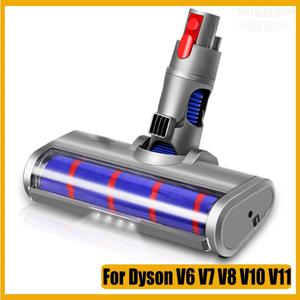 다이슨 V6 V7 V8 V10 V11 진공 청소기 소프트 스위퍼 롤러 헤드 바닥 브러시 용 전동 바닥 브러시 헤드 도구 교체