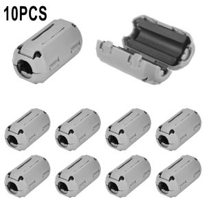 10Pcs TDK 5mm 페라이트 코어 소음 억제 필터 링 케이블 클램프 RFI EMI 5mm 직경 케이블 클립