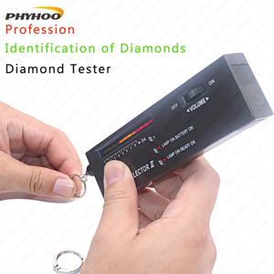 PHYHOO 초보자 및 전문가를위한 고정밀 전문 보석상 다이아몬드 테스터 펜 쥬얼리 다이아몬드 선택기