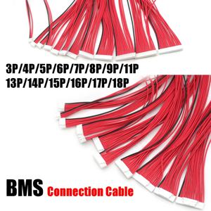 2P-18P BMS 밸런스 케이블 2.0MM 2.54MM 리튬 배터리 보호 보드 연결 와이어 핀 4S~17S 4P 5P 7P 8P 9P 11P 14P 15P 17P
