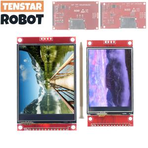 터치 패널 2.4 2.8 인치 SPI TFT LCD ILI9341 드라이버 칩 직렬 포트 모듈, PBC 240x320 SPI 직렬 디스플레이, 터치 펜 포함