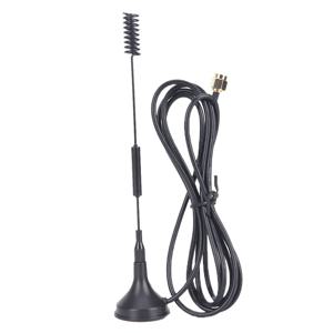 12 Dbi 433Mhz 안테나 반파장 쌍극자 SMA Male(무선 신호 부스터 무선 리피터용 자기 베이스 포함)