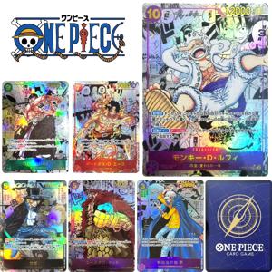 원피스 Roronoa Zoro Trafalgar D. Water Law 원숭이 D. Luffy DIY 홈 메이드 컬렉션 카드 크리스마스 생일 선물 게임 완구