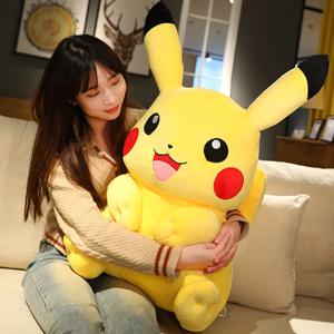 카와이 빅 사이즈 포켓몬 피카추 인형 장난감 피카추 봉제 인형 피카추 Peluche 베개 어린이를위한 크리스마스 선물 친구 소년