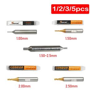 Xhorse CONDOR XC MINI Plus Dolphin XP-005 Dolphin XP-007 키 커팅 머신 용 1.0mm 1.5mm 2.0mm 2.5mm 밀링 커터 프로브