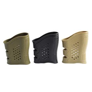 G19 17 HK416 J8 J9 전술 고무 야외 장비 부드러운 고무 슬리브 나일론 미끄럼 방지 핸들 슬리브