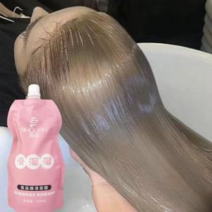 마법의 케라틴 헤어 마스크 5 초 수리 손상 곱슬 머리 치료 두피 헤어 루트 샤이니 밤 스트레이트 닝 소프트 헤어 케어 30ml/500