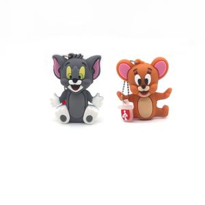 동물 펜 드라이브 32GB 만화 флешка Usb 플래시 드라이브 128GB 귀여운 Pendrive Usb 스틱 64G U 디스크 Cle 선물 항목 무료 배송