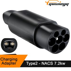 Tesla 어댑터 용 Type2 AC 7.2KW Type2 EV 충전기에 적합 Tesla 모델 S/X/3에 적합 Tesla 충전기/Type2 충전 스테이션에 적합하지 않음