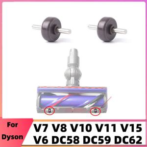 다이슨 V6 V7 V8 V10 V11 V15 DC58 DC59 DC62 다이렉트 드라이브 클리너 헤드용 밑판 휠, 소프트 롤러 헤드용 아님