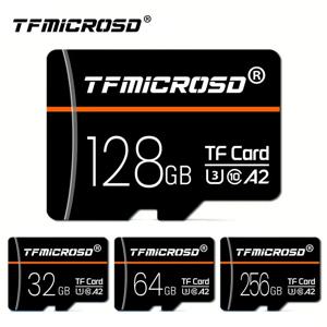 TFMicroSD 메모리 카드 64GB 128GB 256GB U3 C10 미니 SD/TF 카트?o De Memória 32GB U1 휴대폰용 Nintendo 스위치 게임 카메라 4K T