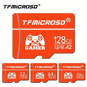 Nintendo Switch 용 TFMICROSD 카드 128GB 메모리 카드 Diy 게임용 컴퓨터/카메라 용 256GB 고속 Class10 미니 TF 플래시 카드