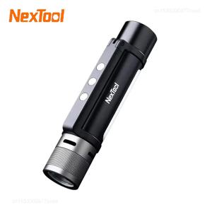 Nextool 야외 6 in 1 줌 손전등 다기능 휴대용 사운드 라이트 알람 1000lm 방수 2600mAh LED 손전등