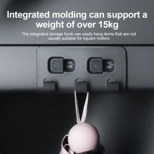 테슬라 모델 Y 주최자 센터 콘솔 헤드 레스트 보관 액세서리 가방 우산 트렁크 행거 용 후면 머리 받침 후크