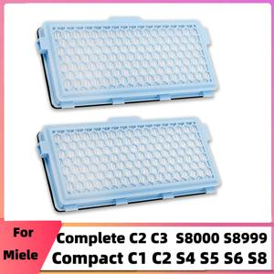 Miele SF-AA 50 SF-HA 50 Active Airclean C1 C2 C3 S4 S5 S6 S8 S6000 S8000 S8999 진공 청소기 교체 부품 용 HEPA 필터