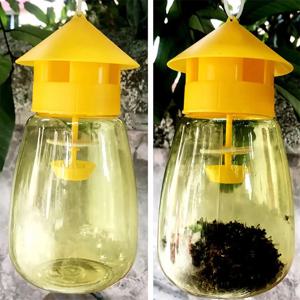 플라스틱 과일 파리 트랩 킬러 Drosophila 트랩 안티 플라이 과일 파리 킬러 포수 과수원 곤충 트랩 해충 방제 플라이 꿀벌 트랩