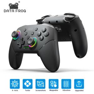 DATA FROG 스위치 프로 컨트롤러, 스위치 및 스위치 라이트, 무선 원격 게임패드, 조이스틱 프로 컨트롤러 PC, 스위치 OLED