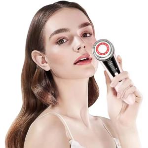 LED 조명이 포함된 전기 페이셜 클렌징 브러시, USB 충전식 스킨 케어 도구, 리튬 배터리, 어머니와 아내를 위한 선물 포함