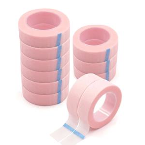 3pcs/5pcs 통기성 의료 종이 테이프 속눈썹 연장 린트 속눈썹 패치 패치 접착 테이프 아래 흰색 실크 종이