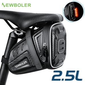 2025 새로운 방수 자전거 안장 가방 MTB 도로 자전거 Saddlebags 반사 줄무늬 자전거 도구 홀더 가방 MTB 액세서리