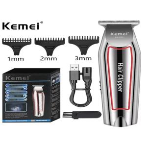 Kemei 전문 헤어 트리머 전기 수염 트리머 남성용 헤어 클리퍼 헤어 커터 기계 이발 손질 키트 KM-032