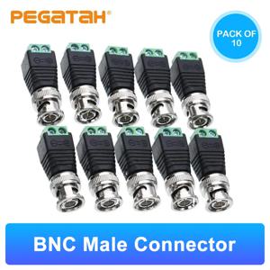 무료 배송 2/5/10PCS AHD 카메라 CVI 카메라 TVI 카메라 CCTV 카메라 동축/Cat5/Cat6 케이블 용 BNC CCTV 커넥터