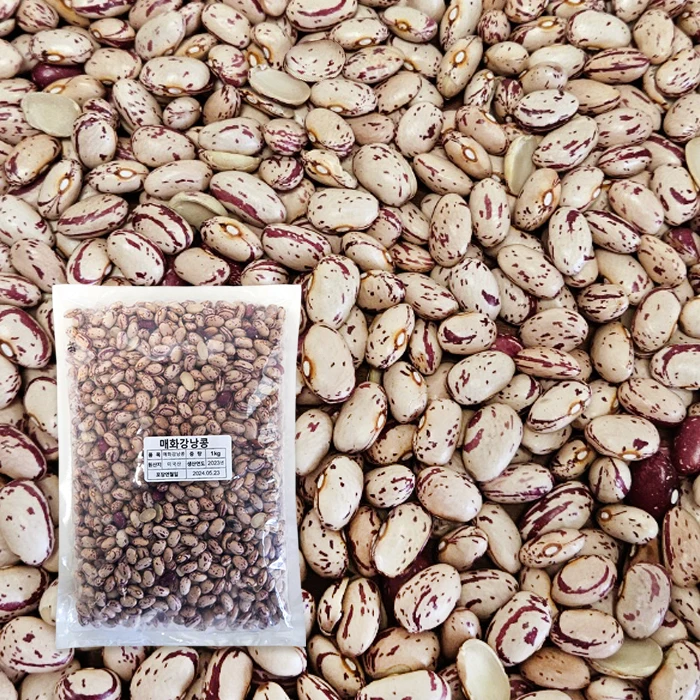 호랑이콩 매화강낭콩 1kg