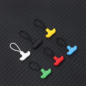 다채로운 T 자형 지퍼 헤드 실용적인 TPU 풀러 교체 내구성 당겨 해결사 전술 가방 텐트 의류 배낭 지퍼