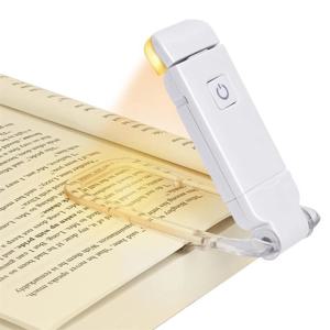 LED USB 충전식 책조명 독서등 눈보호 야간 조명 휴대용 클립 책상 조명 북말크 읽기 조명 나이트 램프