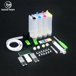 HP/CANON/EPSON/BROTHER 잉크젯 프린터용 액세서리가 포함된 4색 DIY Ciss 시스템 탱크