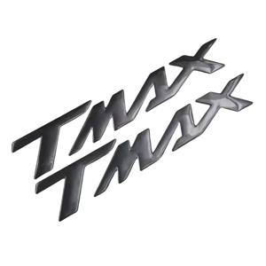 2 Pcs 수정 된 오토바이 로고 방수 TMAX 오토바이 3D 로고 데 칼 탱크 바디 스티커 엠 블 럼 Yamaha TMAX500 TMAX 530 500