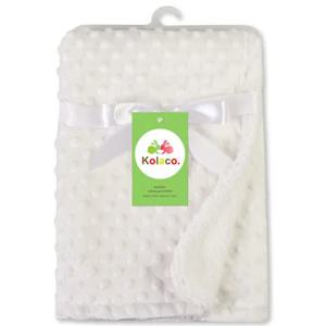 흰색 아기 담요 겨울 부드러운 양털 신생아 유모차 커버 유아 이불 유아 침구 Swaddle Wrap Thicke Children's Blanket