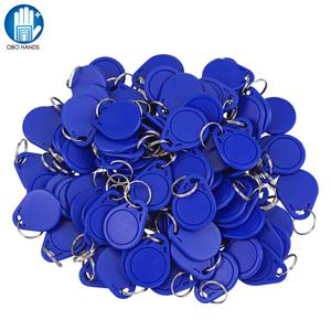 100PCS 13.56MHz RFID UID 변경 가능 Keyfobs Mif 1k S50 블록 0 섹터 쓰기 가능 RFID IC 키 체인 태그 CUID 복제 액세스 제어