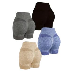 여성 요가 반바지 높은 허리 운동 반바지 피트니스 요가 리프트 엉덩이 피트니스 숙녀 요가 체육관 러닝 짧은 바지 스포츠웨어