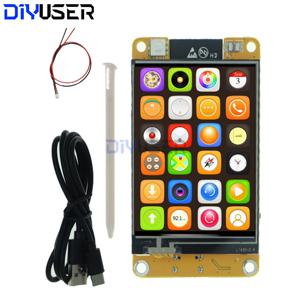 DIYUSER ESP32 LVGL WIFI 및 블루투스 개발 보드 2.4 인치 터치 LCD TFT 모듈 240*320 터치 WROOM이있는 스마트 디스플레이 화면
