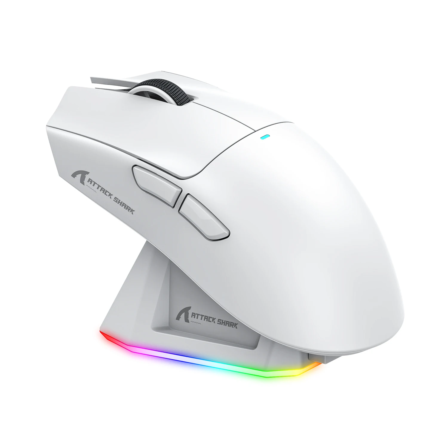 Attack Shark X11 무선 마우스, 트라이 모드 연결 2.4GHz/유선/블루투스 PAW3311 22000DPI 400IPS RGB PC 게임용 마우스