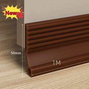 새로운 도어 하단 씰링 스트립 1M 방풍 먼지 스토퍼 가드 비 Weatherstrip 소음 감소 절연체 실러 홈 하드웨어