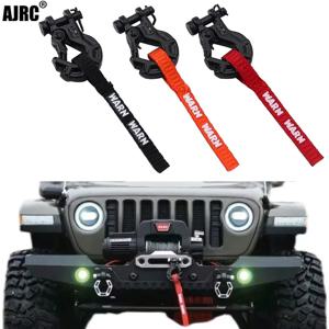 윈치 풀 스트랩 태그가있는 Rc 자동차 윈치 후크 1/10 Rc 크롤러 자동차 축 Scx10 Traxxas Trx4 Rc4wd Rgt Yikong 부품 장식