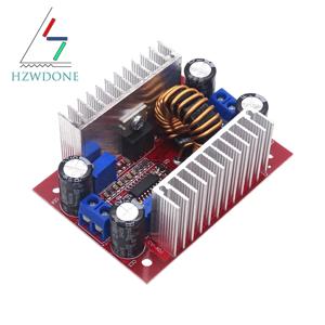 DC 400W 15A 스텝업 부스트 컨버터 정전류 전원 공급 장치 LED 드라이버 8.5-50V ~ 10-60V 전압 충전기 스텝 업 모듈
