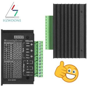 스테퍼 모터 드라이버 TB6600 23 Nema 34 42/57/86 Nema17 4A DC9-40V 1 축 스테핑 모터 CNC 조각 기계