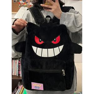 캐주얼 다목적 봉제 배낭 커플, 남녀 학생 책가방, 만화 애니메이션 캐주얼 배낭, 대용량