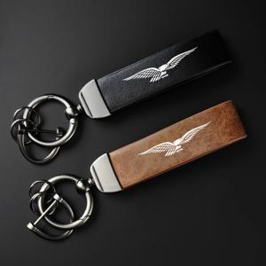 Moto Guzzi BREVA 750 V7 Breva 850 1100 1200 GRISO BREVA 1100 용 고급 가죽 오토바이 키 체인 홀더 열쇠 고리