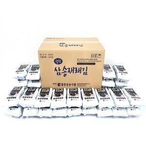 광천삼송김 식탁김 30봉 조미김 설날 설 추석 명절 선물세트