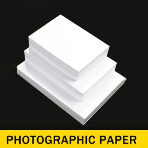 Fniiva 100PCS 3R/5R 광택 인화지 230g Canon Epson HP 잉크젯 프린터 용 고광택 빠른 건조 고품질