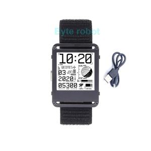 ESP32 오픈 소스 Watchy V2.0 선물 전자 잉크 디스플레이 Arduino 로봇 DIY 키트 용 스마트 시계 Bluetooth 및 Wifi 로봇 키트와 연결
