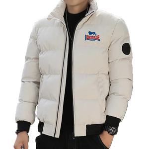 인기 판매 겨울 브랜드 스포츠, 레저, 패션, 따뜻하고 방풍 지퍼 스탠드 칼라, 두꺼운 재킷, 남성용 재킷
