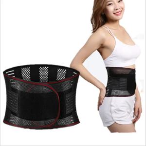 조정 가능한 허리 트레이너 벨트 남성 여성 허리 받침대 척추 지원 허리 벨트 정형 통기성 요추 코르셋